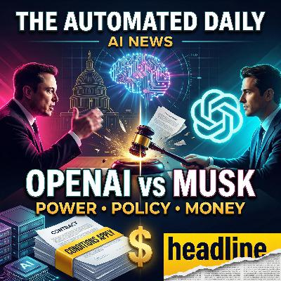 OpenAI escalates fight with Musk & Superintelligence policy and the payoff question - AI News (Apr 8, 2026)