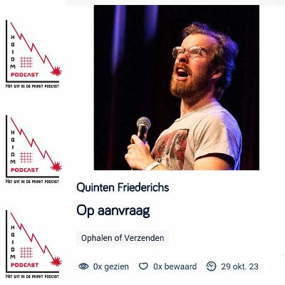 S4E5 "Ongemakkelijke massagetrein" met Quinten Friederichs