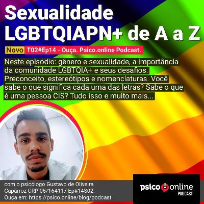 Sexualidade LGBTQIAPN+ de A a Z com o Psico.Online Gustavo Caparroz