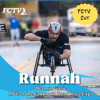 LIVE from the Falmouth Road Race Expo: Hermin Garic