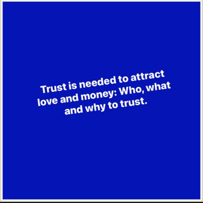 Trust Issues? This podcast is for you?