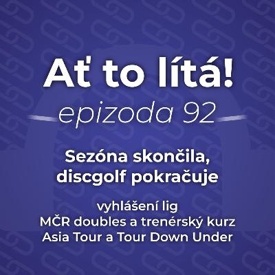 92: Sezóna skončila, ale discgolf pokračuje 🔄 92: Sezóna skončila, ale discgolf pokračuje 🔄