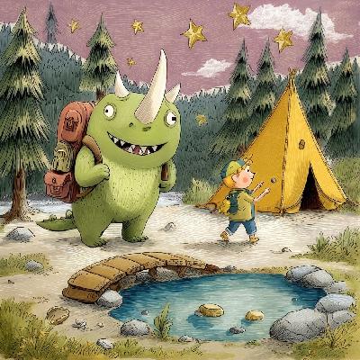 Chompy the Dinosaur and the Shapes Along the Trail