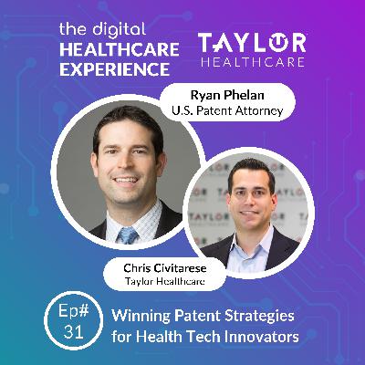 Winning Patent Strategies for Health Tech Innovators | With Ryan Phelan, US Patent Attorney & Partner at Marshall Gerstein Winning Patent Strategies for Health Tech Innovators | With Ryan Phelan, US Patent Attorney & Partner at Marshall Gerstein
