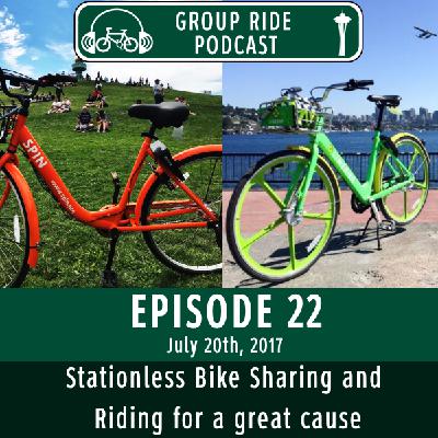 Episode 22 – Stationless Bike Sharing and Riding for a great cause