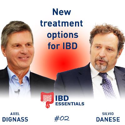 Highlights of new treatment options for IBD from recent phase II and III trials (Abtect, Gladiator, Astro, Graviti), definitions of mild IBD