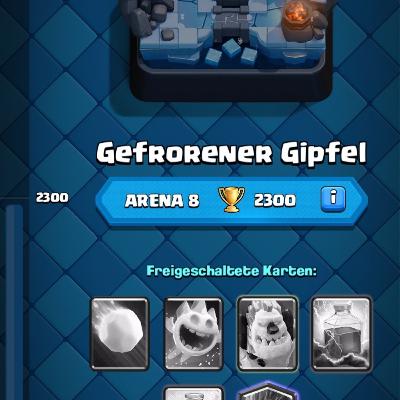 Mein clash royale deck
