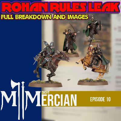 Rohan Rules Deep Dive | Middle Earth Strategy Battle Game | MESBG | Mercian Short 10