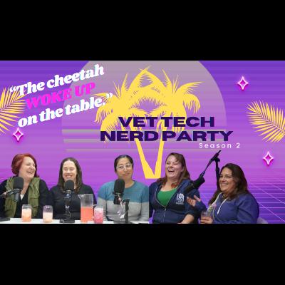 Big Cats, Burnout & Close Calls | Jenny Weldy shares Wildlife Vet Tech Stories | Vet Tech Nerd Party
