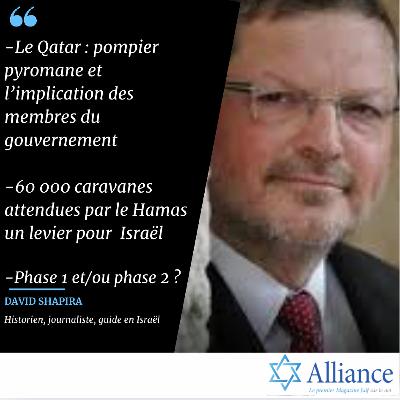 David Shapira au micro de Claudine Douillet