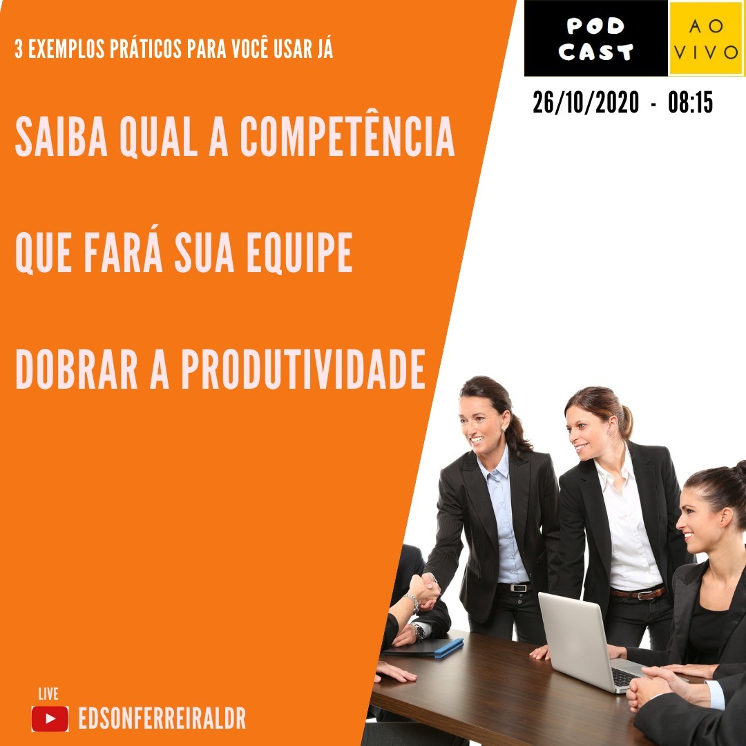 Saiba qual a competência que fará sua equipe dobrar a produtividade episode artwork