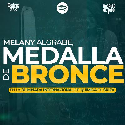Melany Algarbe, bronce en las Olimpíadas de Química