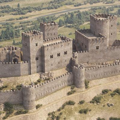 25. El castell de Montcada