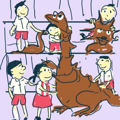 นิทานยิ้มแย้มแก้มใส (EP 431 นิทานชุด หนูดีกับพี่กลาง ตอน วันนี้มีไดโนเสาร์มาเยี่ยมโรงเรียน) นิทานยิ้มแย้มแก้มใส (EP 431 นิทานชุด หนูดีกับพี่กลาง ตอน วันนี้มีไดโนเสาร์มาเยี่ยมโรงเรียน)