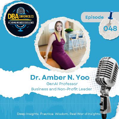 Episode 048: Bridging Worlds: From Business Leadership to Ethical AI in Academia Episode 048: Bridging Worlds: From Business Leadership to Ethical AI in Academia