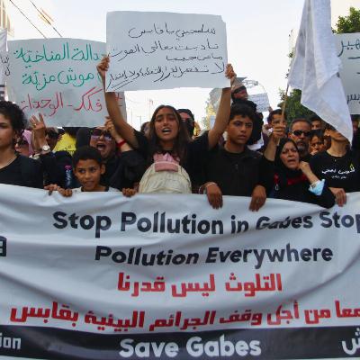 Thousands protest across Tunisia over pollution caused by phosphate plant