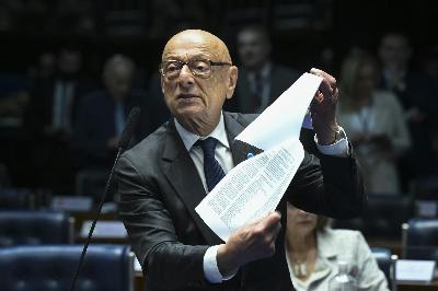 Esperidião Amin será o relator do PL da Dosimetria na CCJ do Senado Esperidião Amin será o relator do PL da Dosimetria na CCJ do Senado