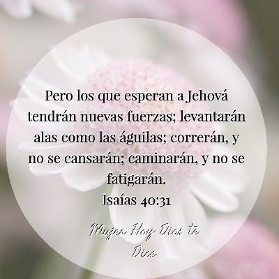 Dios ha prometido ser tu fuerza, mientras esperas en Él!