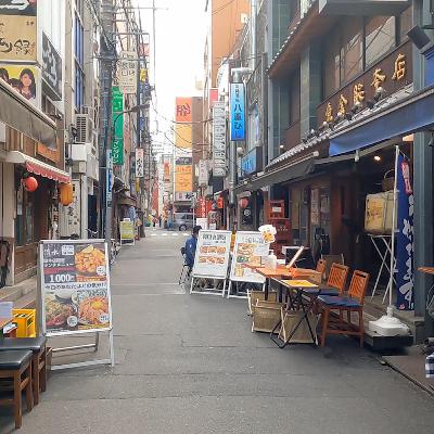 [3D AUDIO] TOKYO WALKING - Shinbashi(新橋), Japan