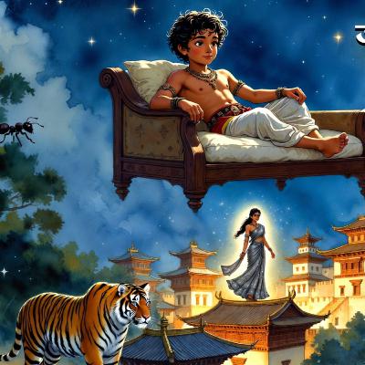 घुनले फलाम खायो, चीलले छोरो उडायो । जादुको खाट । Interesting Folk Tales in Nepali घुनले फलाम खायो, चीलले छोरो उडायो । जादुको खाट । Interesting Folk Tales in Nepali