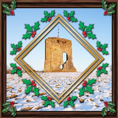 Ghosts of Christmas Door 11 - The White Doe of Knepp Castle