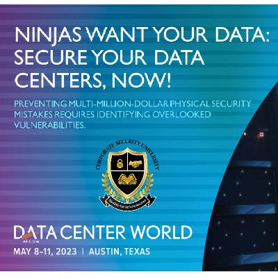 Data Center World: Ninjas Want Your Data!