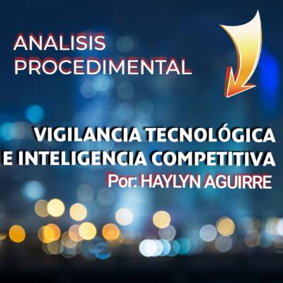VIGILANCIA TECNOLÓGICA E INTELIGENCIA COMPETITIVA VIGILANCIA TECNOLÓGICA E INTELIGENCIA COMPETITIVA