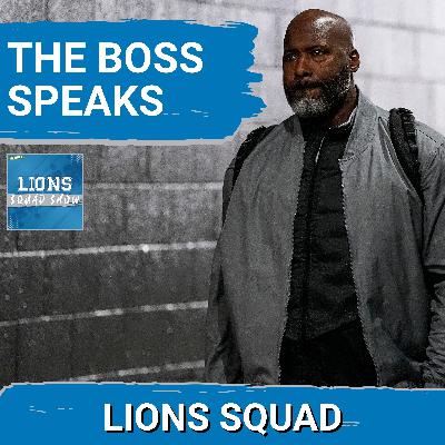 LIONS SQUAD SHOW: Detroit Lions General Manager Brad Holmes Speaks Publicly On Lions Free Agency