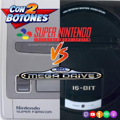 6x17 - Super Nintendo VS Mega Drive - KONAMI