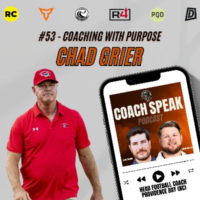 #53 - Coaching with Purpose with Chad Grier #53 - Coaching with Purpose with Chad Grier