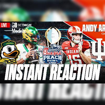 Indiana ANNIHILATES Oregon in the Peach Bowl | Hoosiers advance to face Miami in the Natty