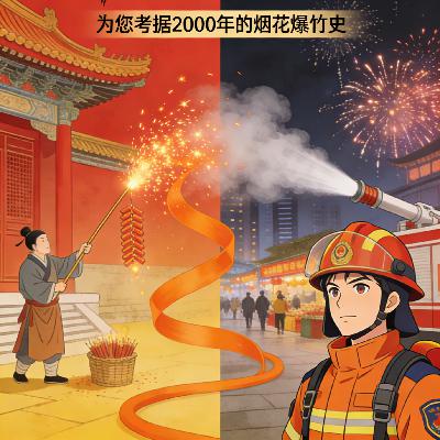 【视频】一部烟火史,半本消防经:“消防严”为您考据2000年的烟花爆竹史 【视频】一部烟火史,半本消防经:“消防严”为您考据2000年的烟花爆竹史