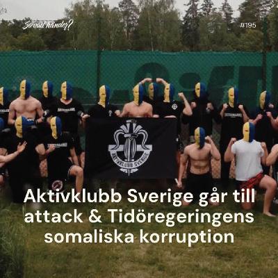 #195: Aktivklubb Sverige går till attack & Tidöregeringens somaliska korruption #195: Aktivklubb Sverige går till attack & Tidöregeringens somaliska korruption