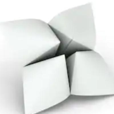 How to make those paper fortune tellers