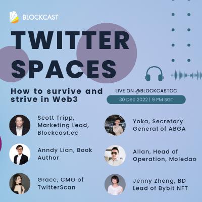 Panel: How to survive and strive in Web3? | BLOCKCAST.CC X BYBIT X MOLEDAO X TWITTERSCAN X ABGA