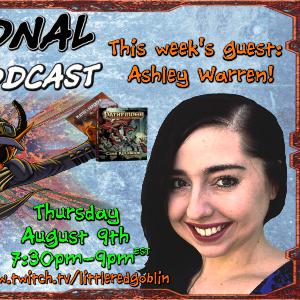 Episode 48: Ashley Warren! Episode 48: Ashley Warren!