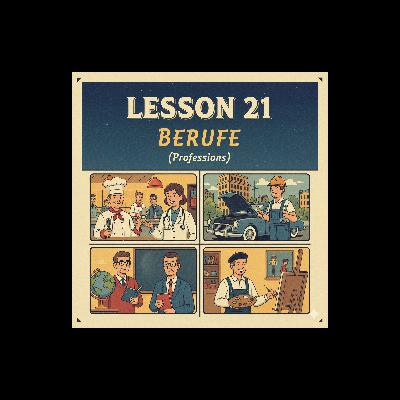 Lesson 21 | Berufe | Professions | German A1 (Telugu)