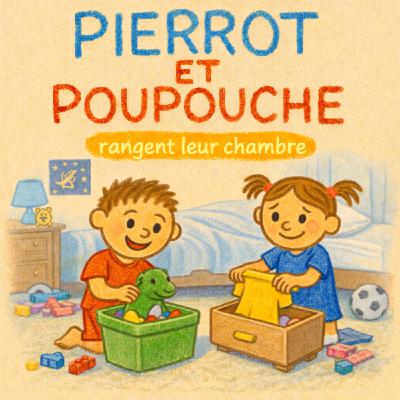 Pierrot et Poupouche rangent leur chambre