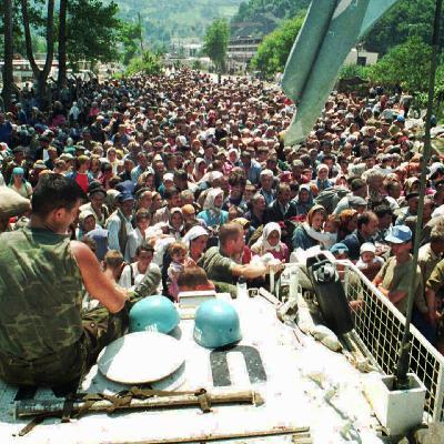 Srebrenica vor dem Massaker – Serben nehmen die Stadt ein | 11.7.1995