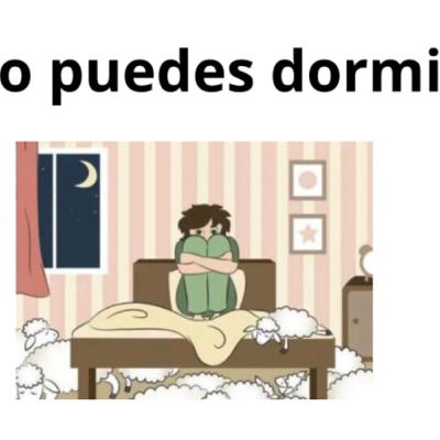 ¿No puedes dormir?
