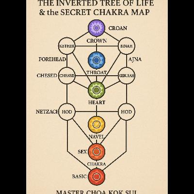 The Inverted Tree of Life & the Secret Chakra Map Master Choa Kok Sui