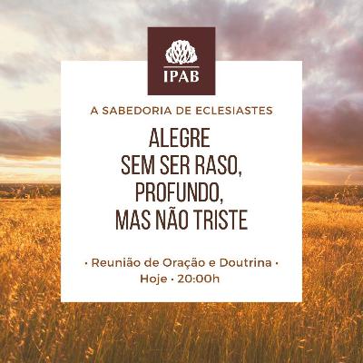 Alegre sem ser raso, profundo mas não triste - Estudos das Quintas