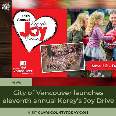 City of Vancouver launches eleventh annual Korey’s Joy Drive