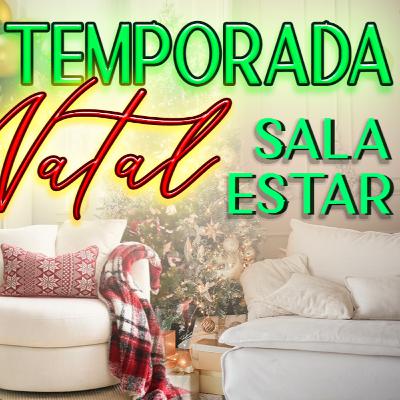 NATAL: SALA DE ESTAR DECORADA como fazer uma decoração especial - Ep.3
