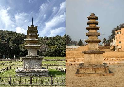 Korea to designate two medieval pagodas as national treasures