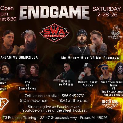 SWA Endgame Preview with Special Guest Jeremy Jam SWA Endgame Preview with Special Guest Jeremy Jam