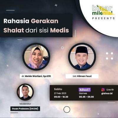 Eps 26. dr. Melda Warliani & Ust. Hilman Fauzi - Rahasia Gerakan Shalat dari Sisi Medis Eps 26. dr. Melda Warliani & Ust. Hilman Fauzi - Rahasia Gerakan Shalat dari Sisi Medis