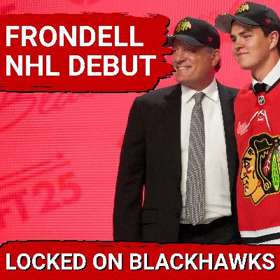 Anton Frondell To Make NHL Debut With Blackhawks? | Three Prospects Make NCAA Tournament Anton Frondell To Make NHL Debut With Blackhawks? | Three Prospects Make NCAA Tournament