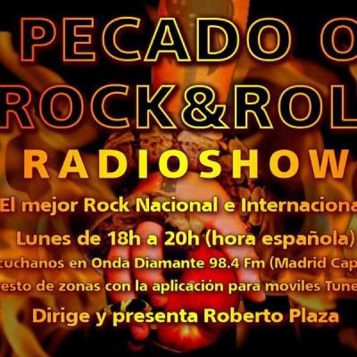 Pecado o Rock&Roll Radioshow en Onda Diamante el 27 con la opinion de Javier Durante