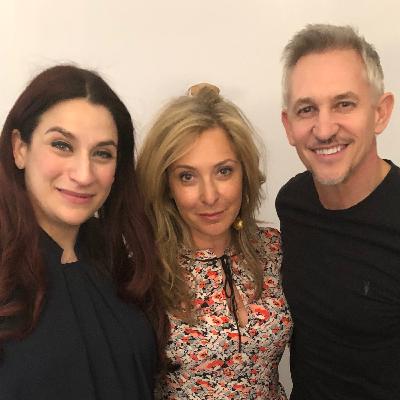 Luciana Berger and Gary Lineker Luciana Berger and Gary Lineker